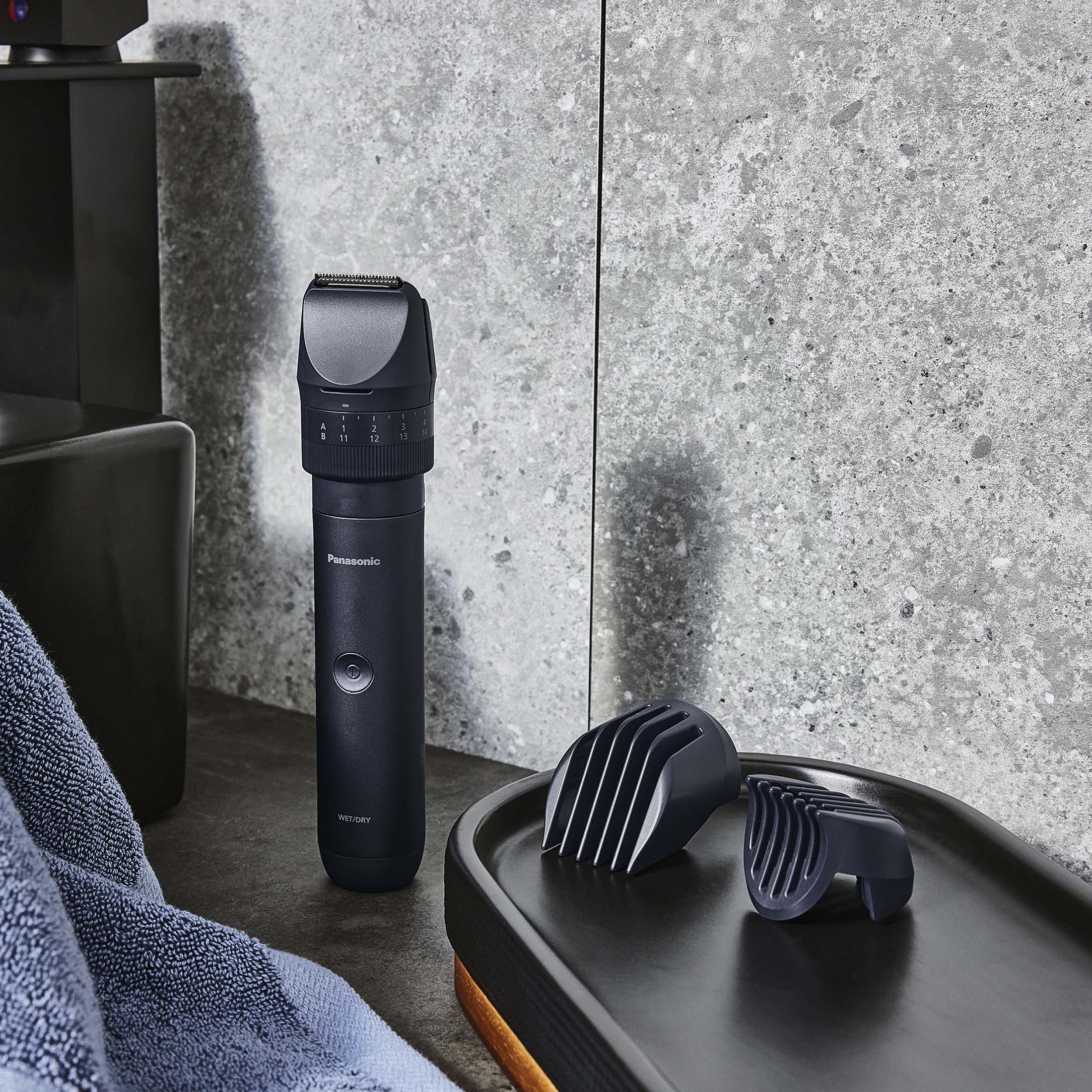 MultiShape Beard & Hair Trimmer Starter Kit with 2 Combs (1-20mm) - Image 5