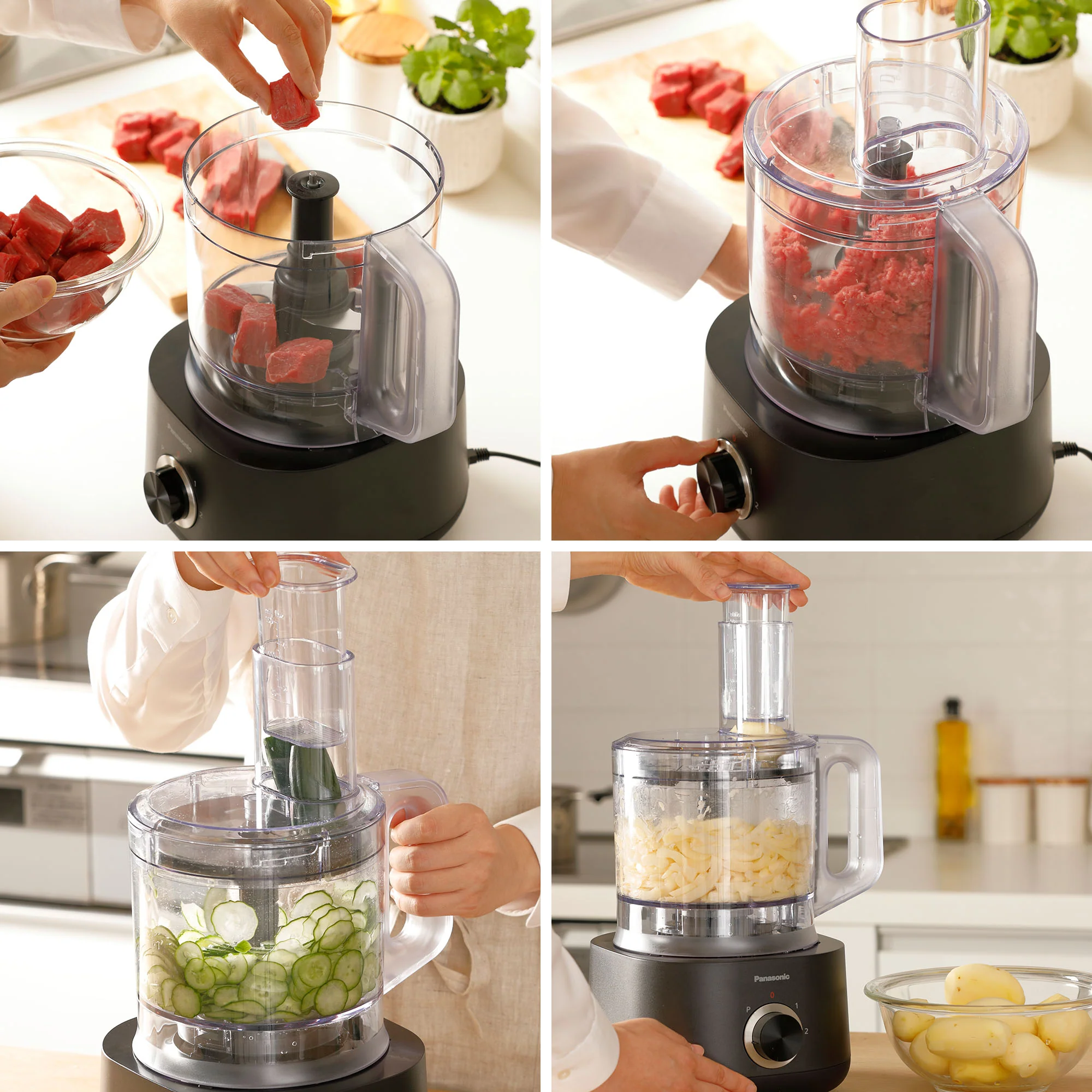 Food Processor & Vegetable Chopper - Image 4