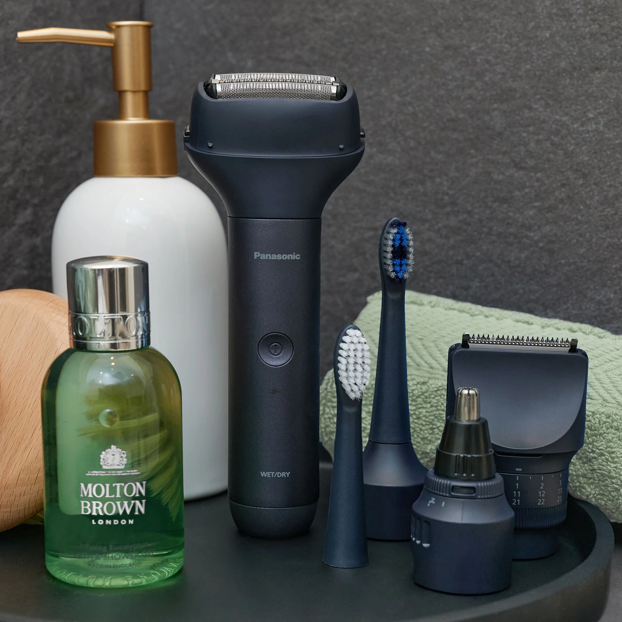 MultiShape Ultimate All-in-One Travel Grooming Kit + Toiletry Bag - Image 7